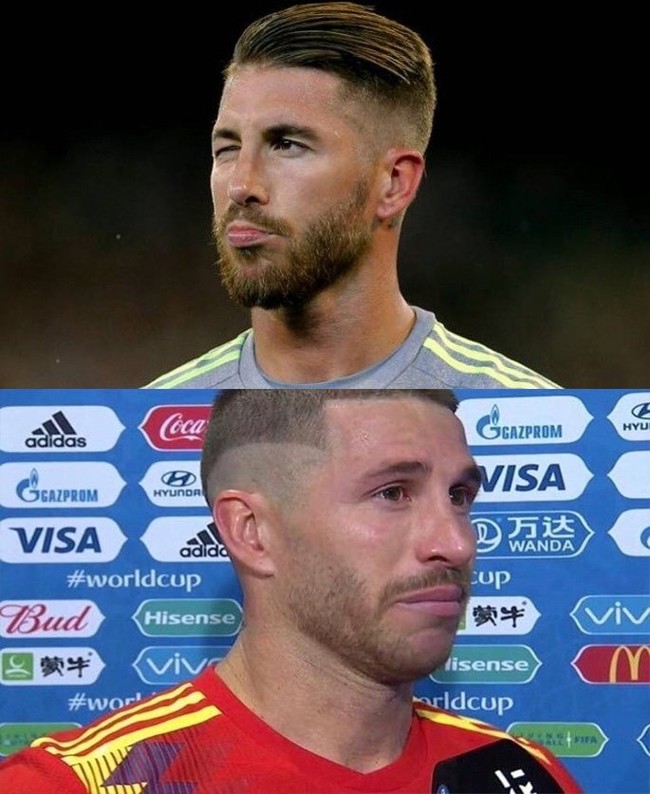 Spain and Real Madrid defender Sergio Ramos after two weeks in Russia. - Football, 2018 FIFA World Cup, Sergio Ramos, Russia