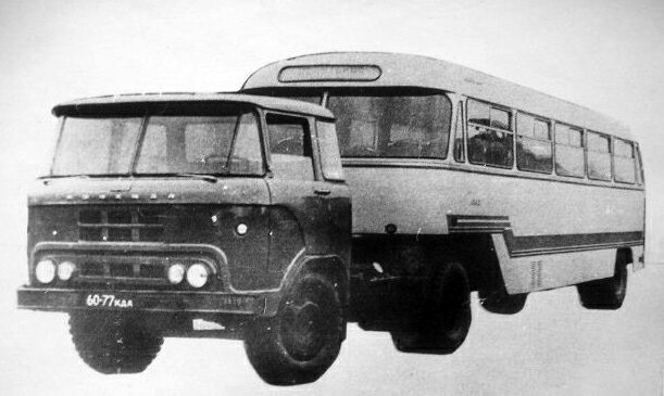 KAZ-606. The first cabover truck in the USSR - Kaz, Truck, Tractor, Longpost