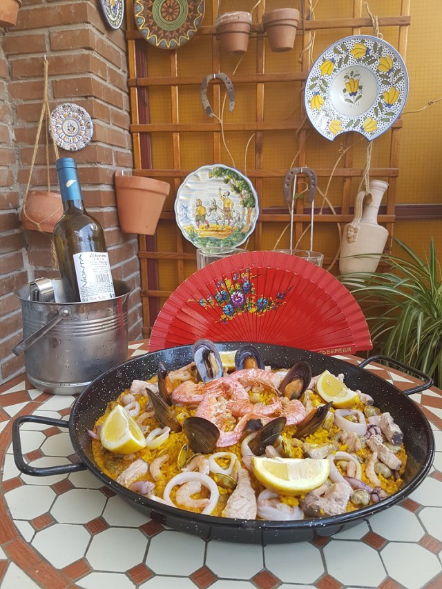 Spanish Cuisine: Seafood Paella - My, Spain, Spanish cuisine, Recipe, Longpost, Seafood, Paella