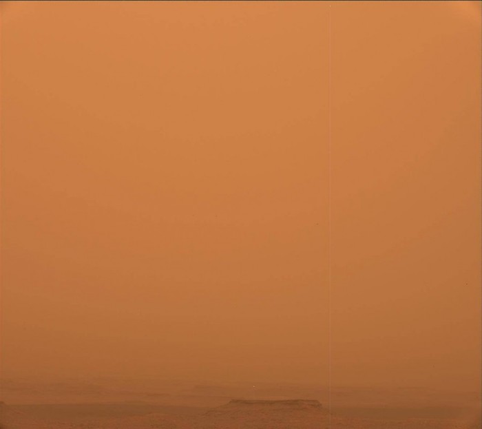 Martian dust storm goes global - Mars, Dust, Storm, Rover, , globally, Longpost