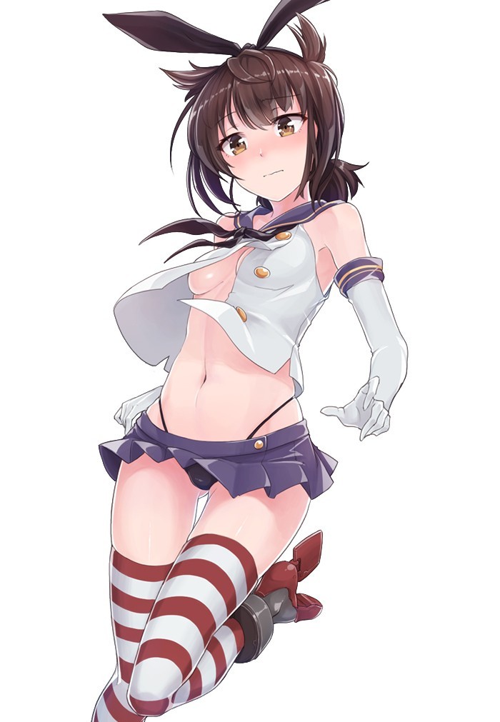 Hatsuzuki - NSFW, Kantai collection, Hatsuzuki, , Anime art, Anime, Cosplay