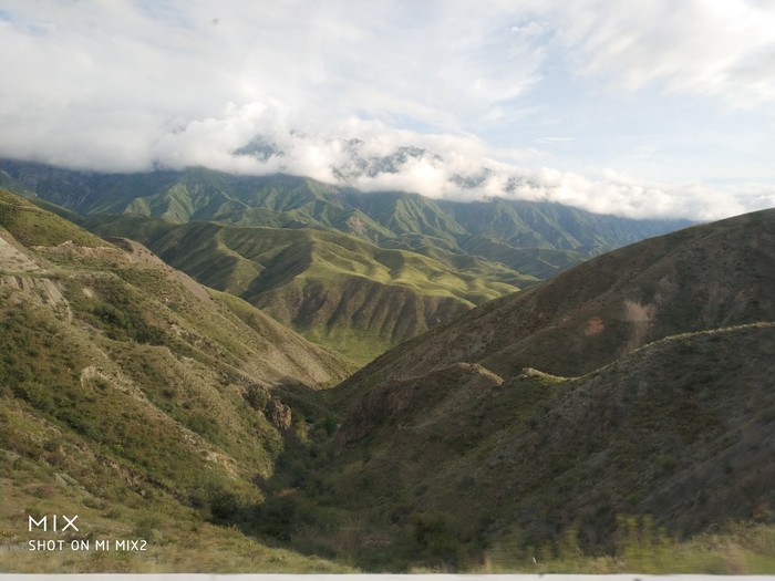 Photos on the highway Bishkek - Osh - My, Kyrgyzstan, The mountains, Travels, The photo, beauty, Longpost