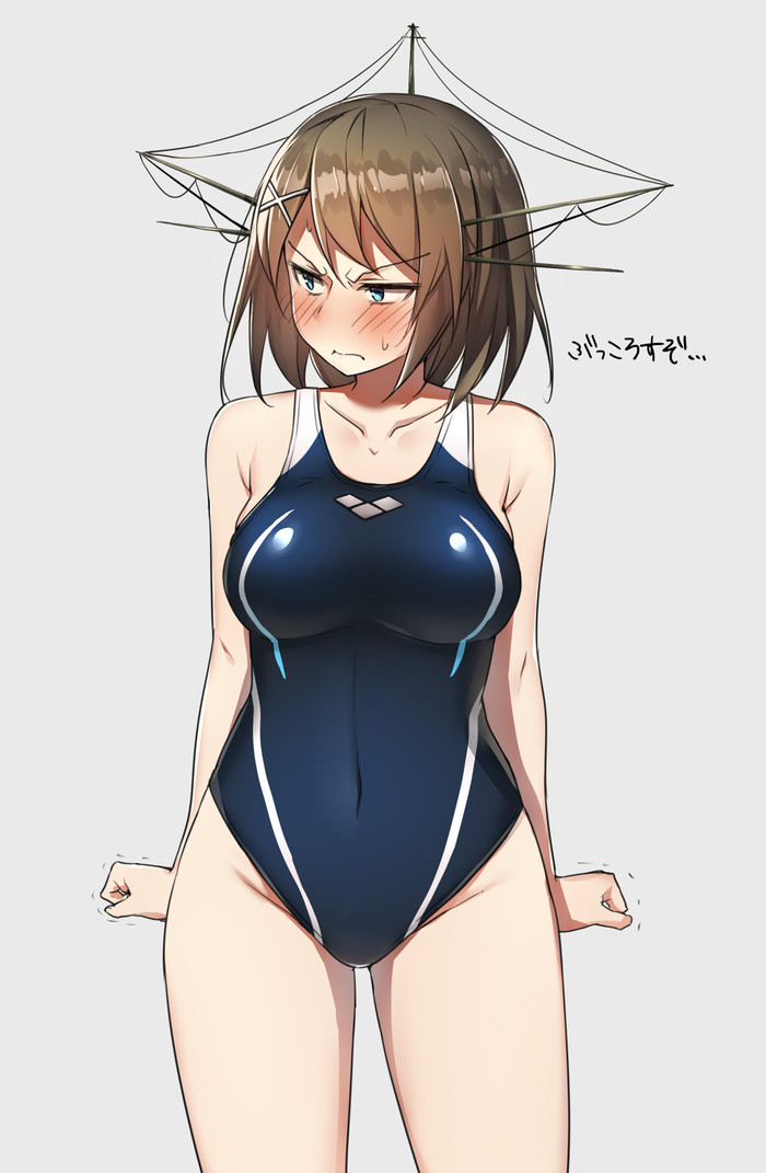 Maya - Kantai Collection, Майя, Купальник, Summertime, Anime Art, Аниме, Лето