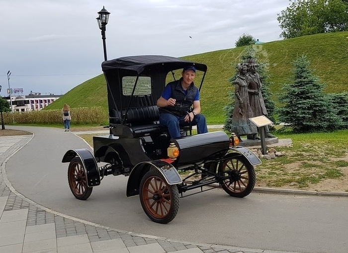 Ретро кар Романова - Электромобиль, Электрокар, Гольфкар, Экология, Длиннопост