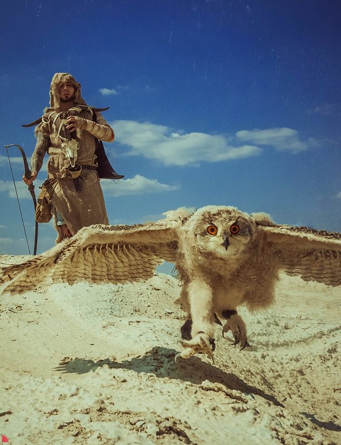 Steampunk, hang gliders and eagle owls: looking at photos of the apocalypse taken in the sands of Berezovsky - Steampunk, Apocalypse, The photo, Cosplay, Crazy Max, Longpost