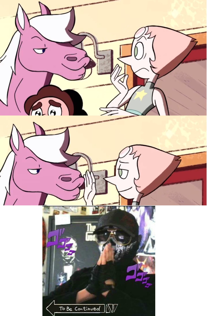-  Steven Universe, Pearl, Shadman, Amethyst