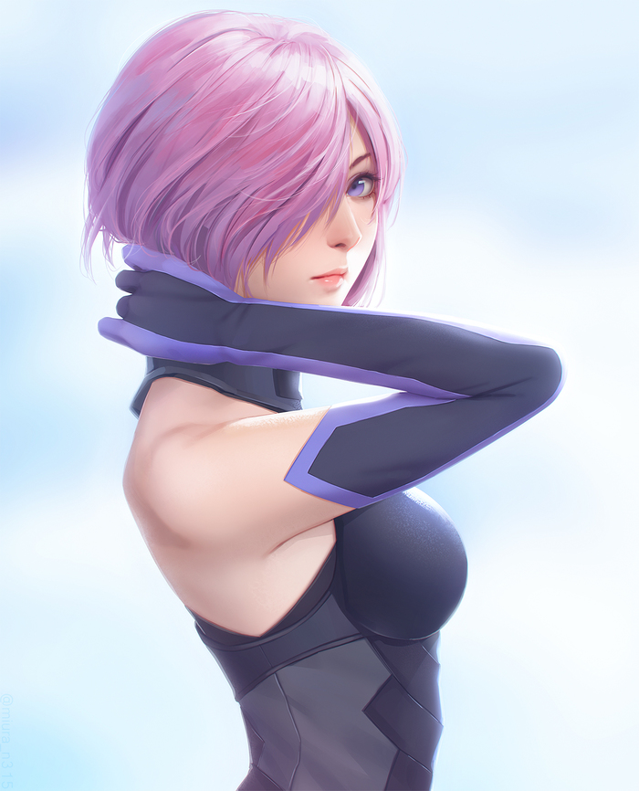 Shielder - Anime Art, Аниме, Fate, Shielder, Miura-N315, Mashu Kyrielight