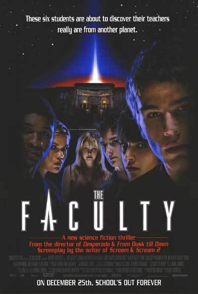 On the Waves of Childhood Memories: The Faculty (1998) - Overview, , Films of the 90s, Nostalgia, Movie review, Longpost, Video, GIF, Copy-paste