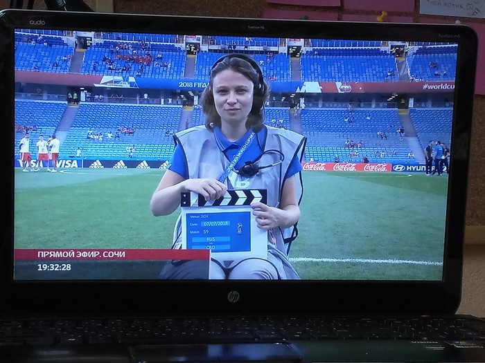 Why is she knocking? - Broadcast, Football, Yandex., Stupidity