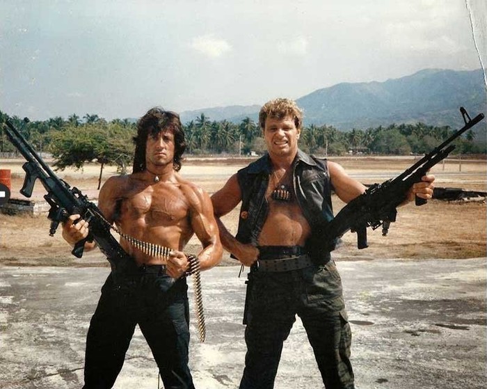 Petrosian - Humor, Sylvester Stallone, Rambo, Filming