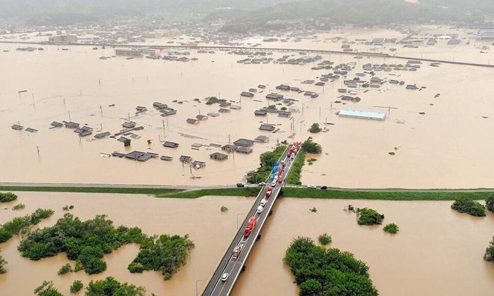 Road to nowhere. - Потоп, Rain season, Asia, Flood, Disaster