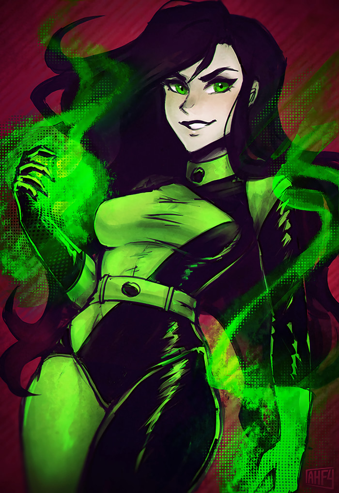 Shego - Art, Kim Five-with-plus, , Shego, Iahfy