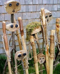 This is your dacha and you are the main sculptor on it - Pinterest, Dacha, Sculpture, Section, Stump, Longpost, Sawing wood