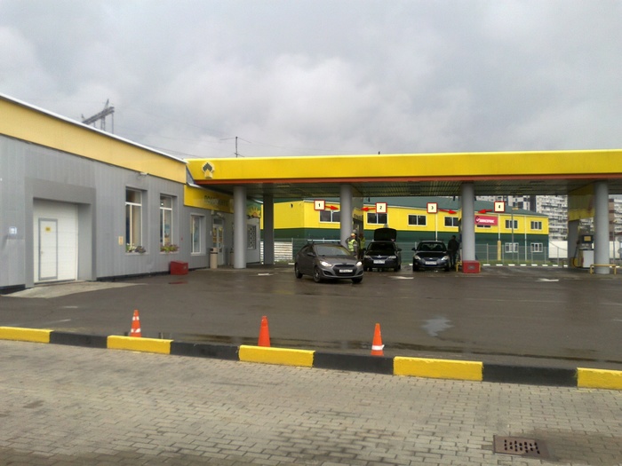 Gas Station Bikes 5 - Bike, Refueller, My, Gas station