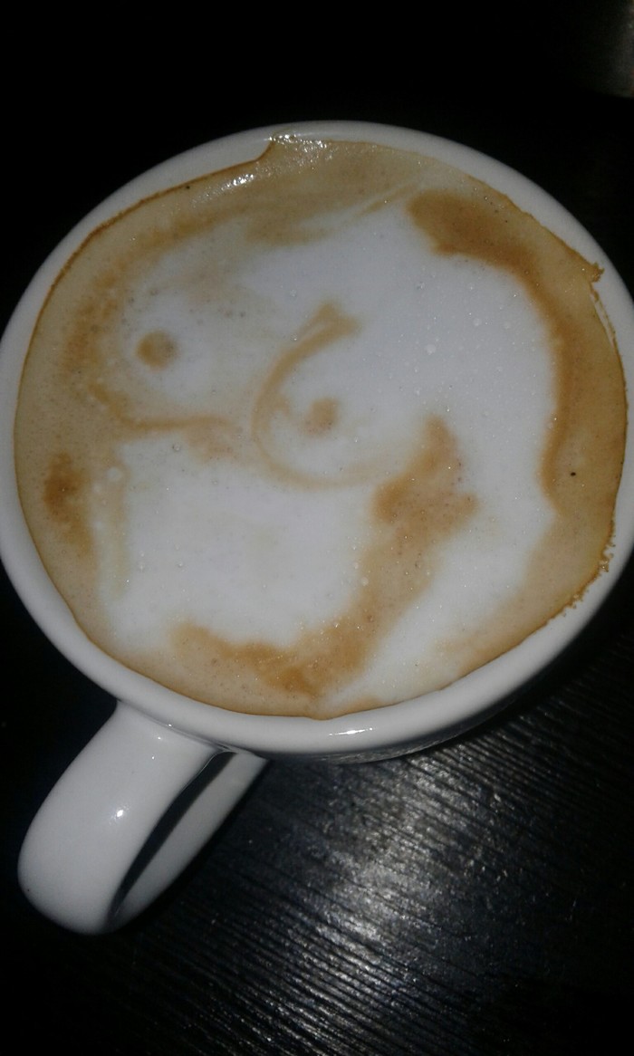 Topic revealed - My, Cappuccino, Latte art, Barista