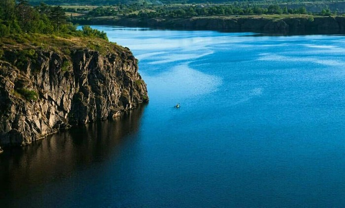 Rocky Dnieper - My, Landscape, Dnieper, River, The photo, Nikon