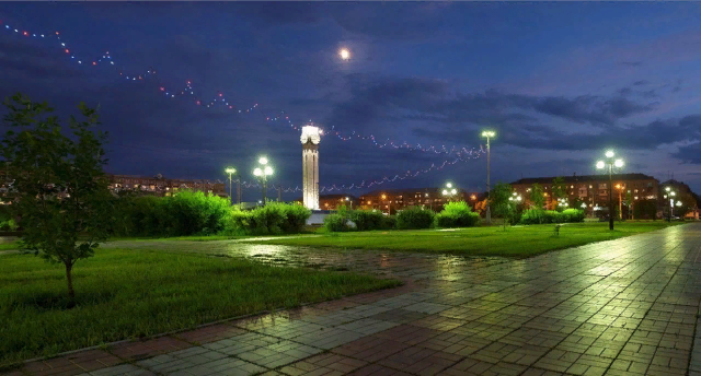 Магнитогорск мой город на Урале. - Магнитогорск, Магнитка, Урал, Фотография, Храм, Куранты, Тыл, Красота, Длиннопост