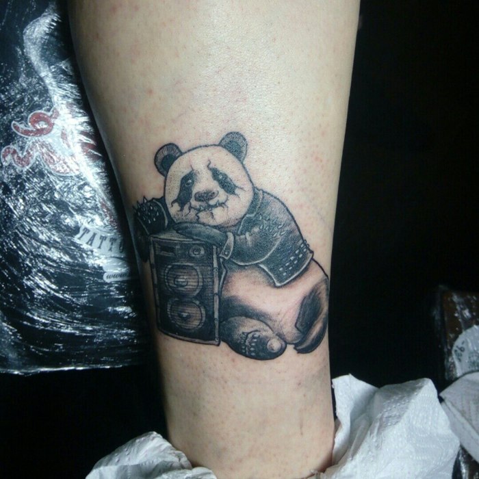 Panda - My, , Tattoo