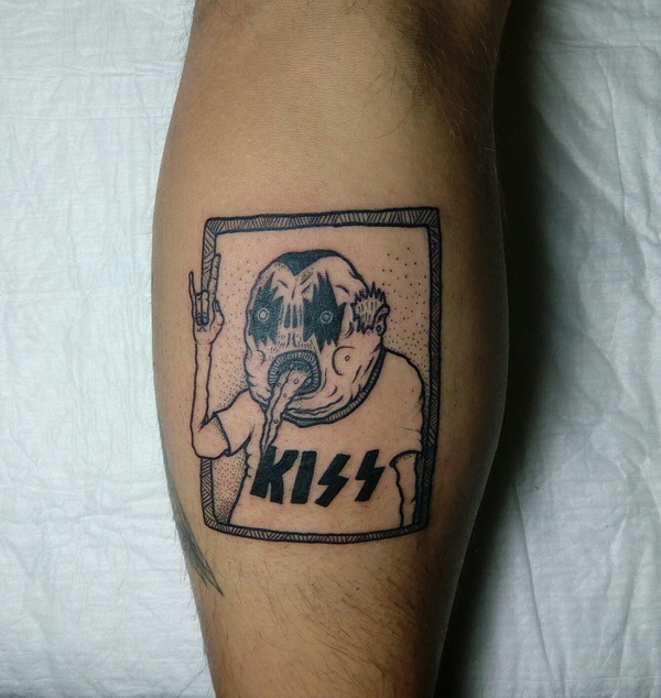 Kiss - My, Tattoo, , Kiss