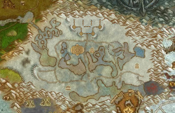Entertaining Cartography: Map of Azeroth (Northrend) - My, Entertaining cartography, World of warcraft, Longpost, Photoshop