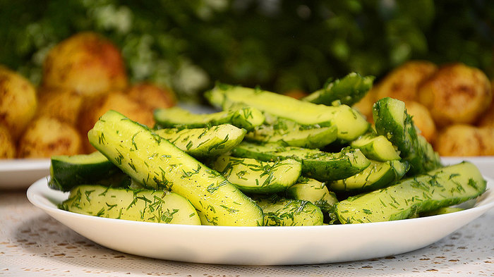 Lightly salted cucumbers with garlic and dill, without vinegar - Cooking, Food, Lightly salted cucumbers, , , Recipe, Video, Longpost