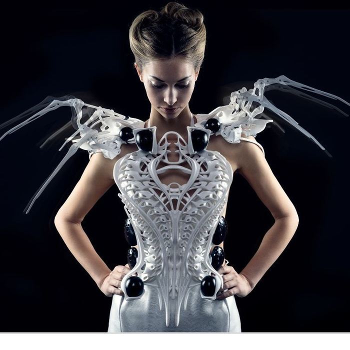 Cyberpunk fashion we deserve! - Fashion, 3D, 3D printer, Art, Video, Longpost