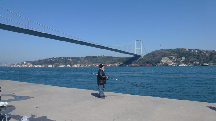 Bridge over the Bosphorus in Istanbul - My, , Istanbul, Bosphorus, Video, Longpost, Bridge