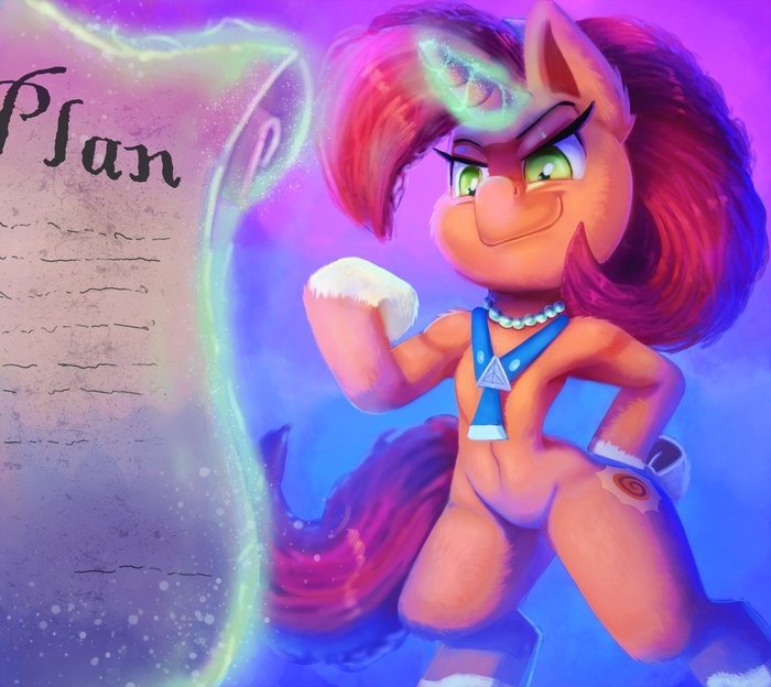 The mare with a plan! Stellar Flare, Ponyart, My Little Pony, Thediscorded