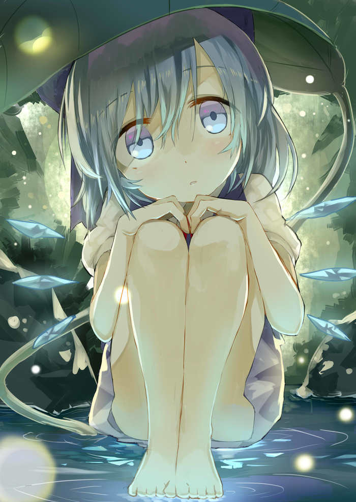 Cirno Anime Art, , Touhou, Cirno, Yamato