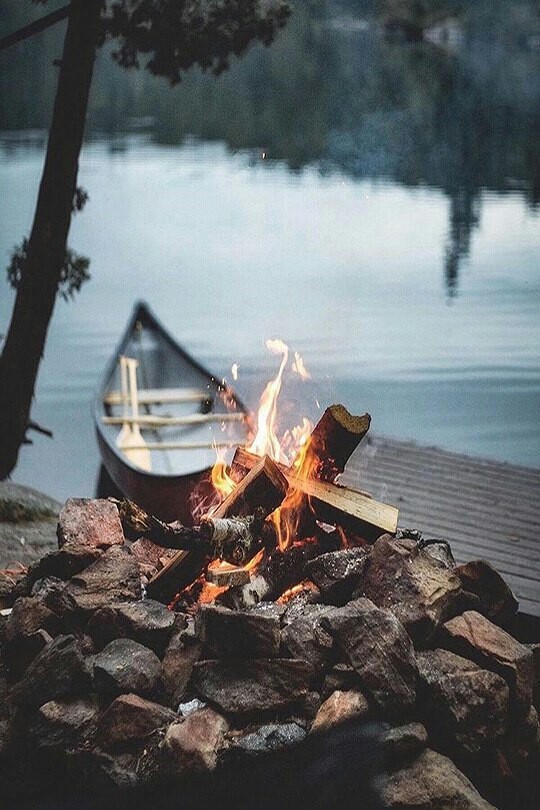 Appeasement - A boat, Nature, Fire, Relaxation, Relax