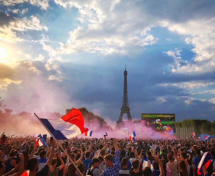 France became World Cup 2018 - France, , 2018 FIFA World Cup, , 