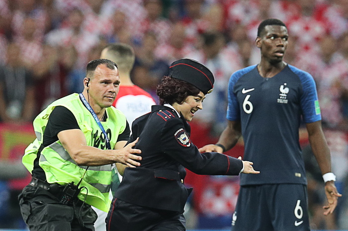 The police filed cases against those who ran onto the field during the 2018 World Cup final - My, Pussy riot, 2018 FIFA World Cup, Football, Offense, Fine, Violation