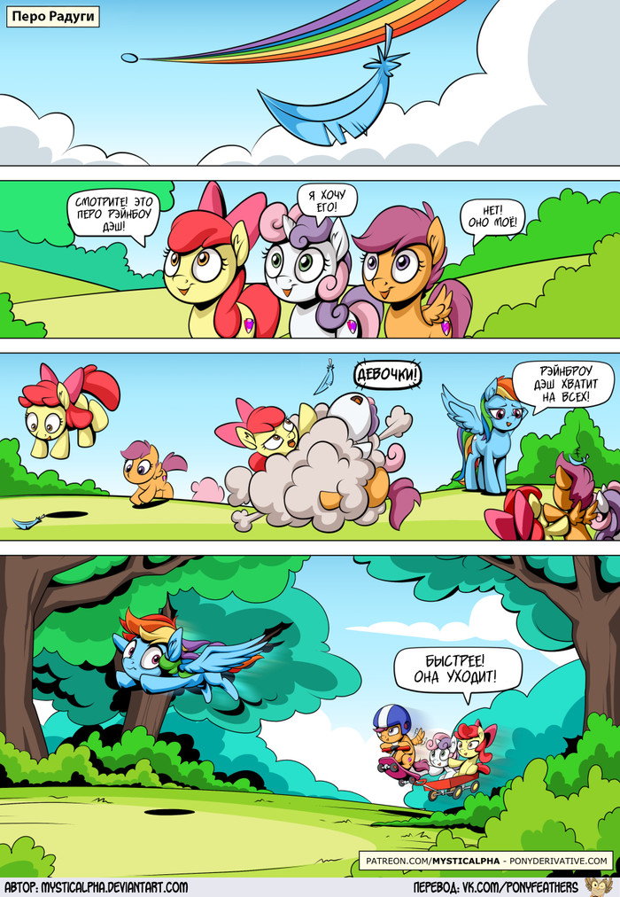 []   My Little Pony, , , Rainbow Dash, Scootaloo, Applebloom, Mysticalpha
