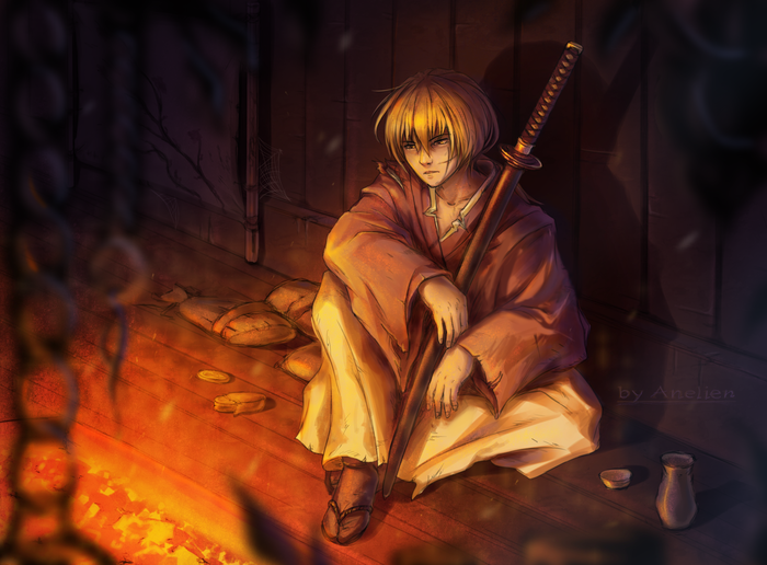 Kenshin Anime Art, , , , ,  , Himura kenshin