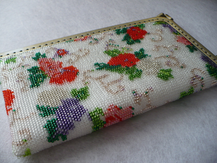 Case for smartphone Kimono. - My, Case, Beadwork, Longpost