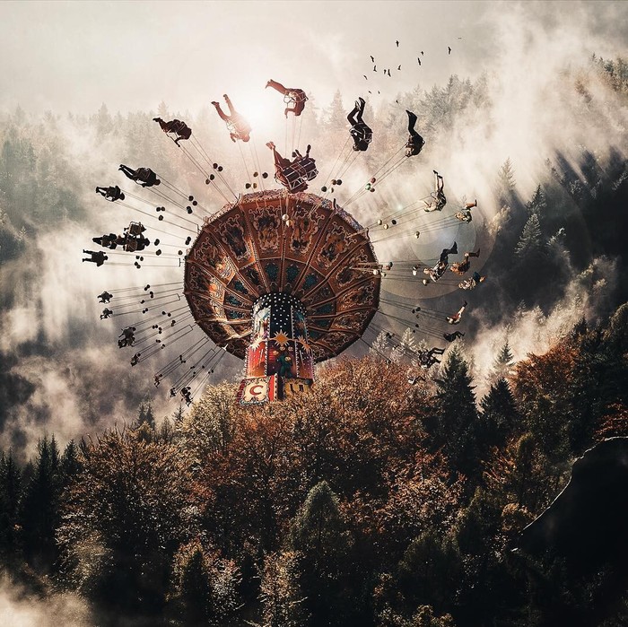 Нереальная реальность фотография, фотошоп мастер, сюрреализм, длиннопост