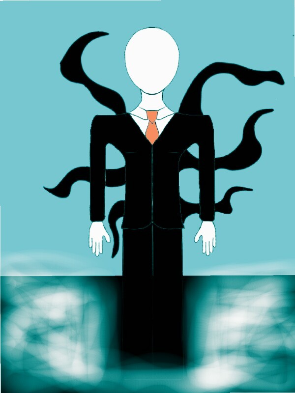 Slenderman - My, Slenderman, Drawing