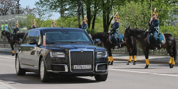 Cortege - the new car of Vladimir Putin at the inauguration of 2018 - My, Tuple, , Car, Auto, Vladimir Putin, Longpost