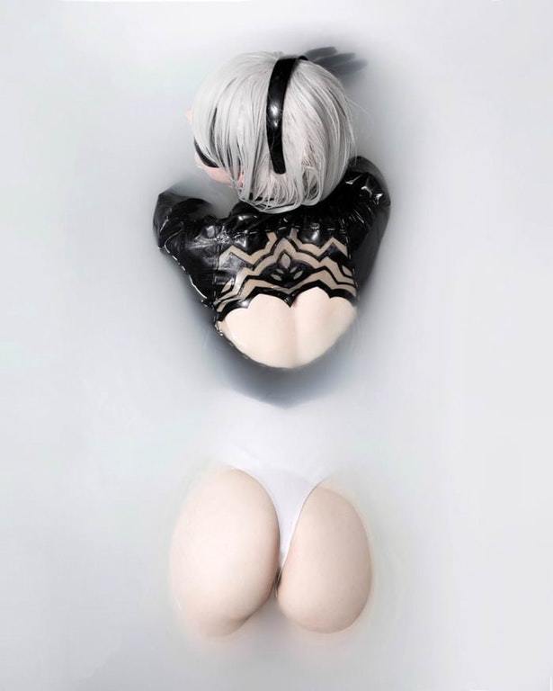 Bre poisonneus as 2b - NSFW, Cosplay, Booty, Yorha unit No 2 type B, NIER Automata