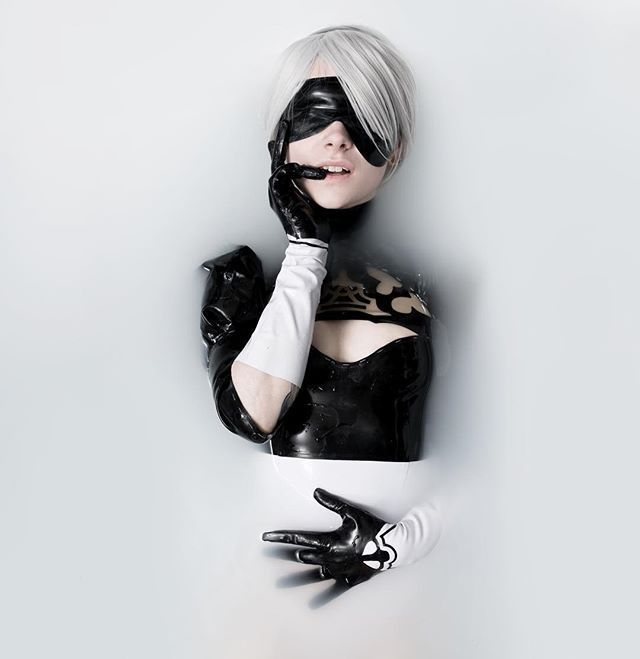 Bre poisonneus as 2b - NSFW, Cosplay, Booty, Yorha unit No 2 type B, NIER Automata