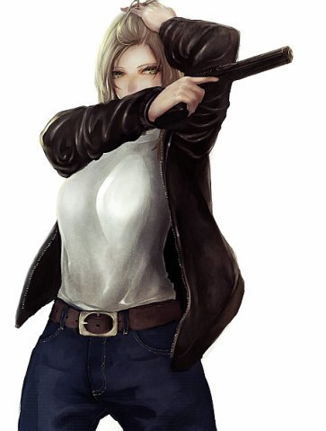 Aya brea - Aya brea, Арт, Длиннопост, Parasite eve