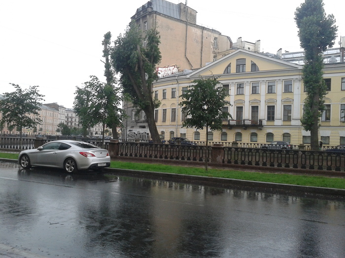 Finally - My, Saint Petersburg, Heat, Rain