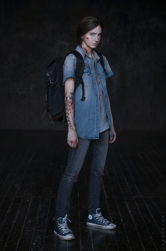 The Last of Us Part II Ellie cosplay by @molzenna - My, Cosplay, Gamers, Games, Longpost, The last of us, Girls, Ellie