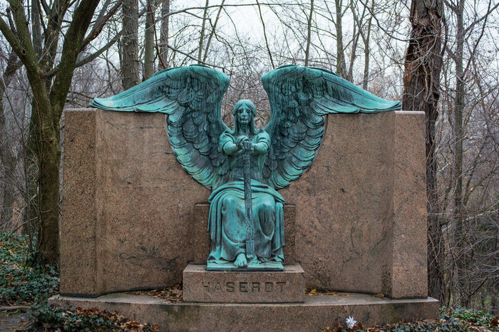 Angel of Death Victorious - The statue, Angel, Cemetery, Longpost, Sculpture