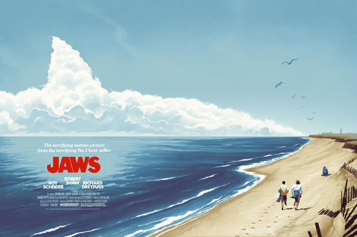 Great poster for a great movie - Jaws, Movies, Poster