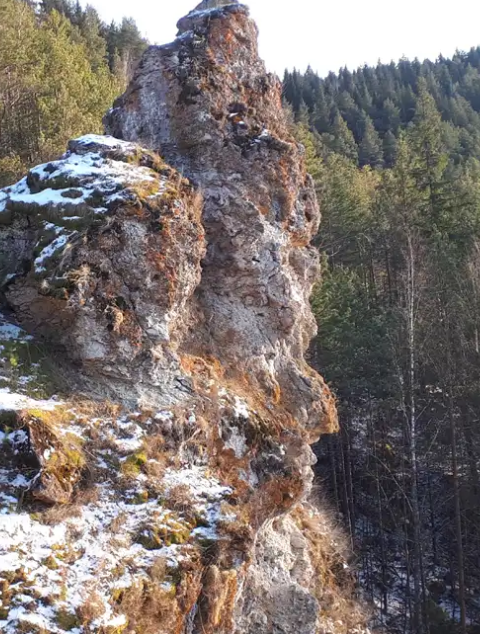 Vakutin stone - Ural, Nature, Grey, A rock, Video, Longpost