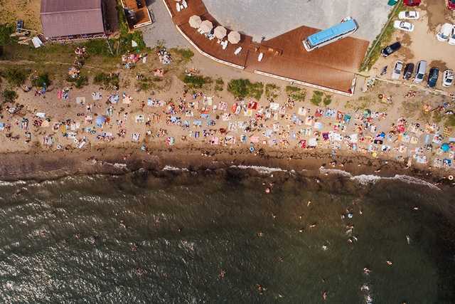 The beaches of Vladivostok - My, Vladivostok, Summer, Beach, My, Aerial photography, Longpost