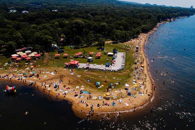 The beaches of Vladivostok - My, Vladivostok, Summer, Beach, My, Aerial photography, Longpost