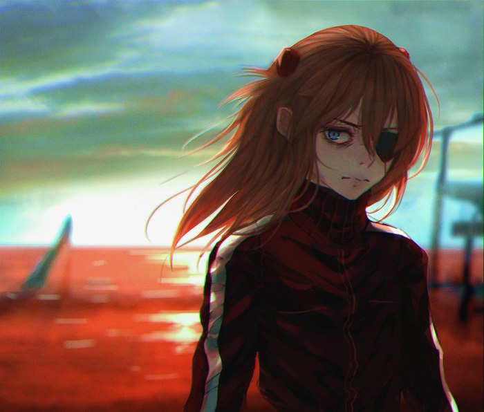 Asuka langley - Anime art, Anime, Evangelion, Asuka langley, Iceroy