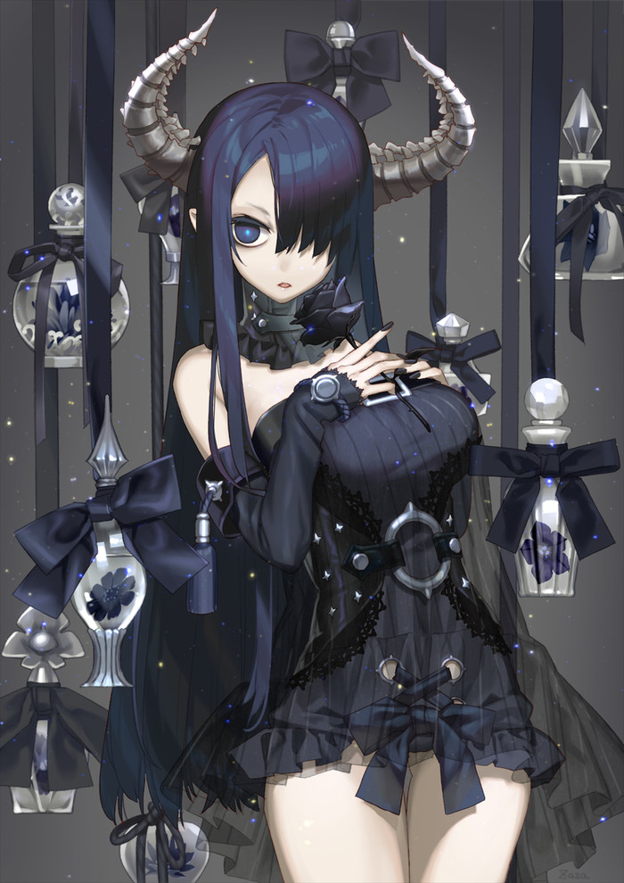 Fleur Noire - Anime, Anime art, Anime original